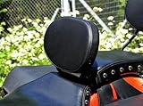 BM UK | Edelstahl Motorrad Treiber Rider Rückenlehne - XVS 1300 midnig
