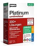 Nero Platinum Unlimited - Videobearbeitung | Backup | Medien verwalten & abspielen | 8K | Fotos | Musik | PC Tuning | Windows 8/10/11
