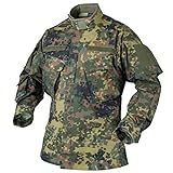 Helikon CPU Shirt Feldhemd Jacke Flecktarn Ripstop Bundeswehr BW Combat Uniform Large Regular