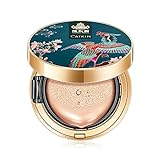 CATKIN X Summer Palace BB Cream Air Cushion Foundation Full Coverage with Free Refill and Makeup Mirror Natural Medium 13 g (C01)
