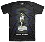 Imagine Dragons - Mens Zig Zag T-Shirt, Size: Large, Color: Black