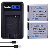 DuraPro 2 Packs 1250mAh DMW-BCM13 Akku + LCD-USB-Ladegerät für Panasonic Lumix ZS40 / TZ60-, ZS45 / TZ57-, ZS50 / TZ70-, ZS27 / TZ37-, TZ41-Kameras