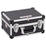 Kreator KRT640106B Koffer aus Aluminium, 320 x 230 x 160 mm, Schwarz, 32,5 x 17 x 25 cm