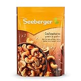 Seeberger Cashewkerne geröstet & gesalzen 5er Pack: Ganze Cashew Nüsse feinstens veredelt - knackige Kerne in bester Qualität, vegan (5 x 150 g)