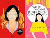 Kim Jiyoung, geboren 1982 + Wo ich wohne, ist der Mond ganz nah + 1 exklusives Postk
