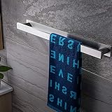 ZUNTO Handtuchhalter Ohne Bohren Handtuchstange Edelstahl Selbstklebend Badetuchhalter 40 cm für Badezimmer