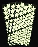 WANDfee Leuchtsterne ☆☆ 300 ☆ selbstklebende EXTRASTARK leuchtende Sterne Sternenhimmel Aufkleber Kinderzimmer