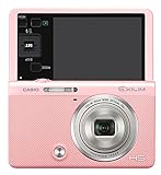 CASIO Digitalkamera 'Selbstporträt Tilt LCD' '& SELPHY VISAGISTIK' EXILIM EX-ZR70PK (Pink)