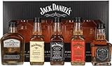 Jack Daniel's FAMILY OF FINE SPIRITS 39% Vol. 5x0,05l in Geschenkbox