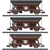15466 Güterwagen-Set Seitenentladewagen, DB, Ep. IV