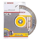 Bosch Professional Diamanttrennscheibe Standard for Universal (Beton und Mauerwerk, 230 x 22,23 mm, Zubehör Winkelschleifer)