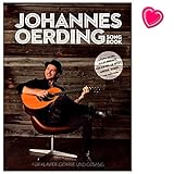 Johannes Oerding Songbook - sein erstes Songbuch mit 16 Titeln für Klavier, Gesang und Gitarre arrangiert - Notenbuch mit herzförmiger Notenklammer