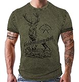 Jäger T-Shirt: Waidmannsheil - Jagen ist Naturschutz 3XL