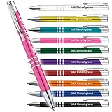 Your Gravur - Kugelschreiber mit Gravur | Scotty - personalisierter Stift - Werbekugelschreiber mit Wunschtext & Logo - 1-2 Tage Lieferzeit - Anzahl: 50