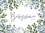 Babyshower Ratespiel: 20 Babyparty Karten zum Ausfüllen für Babyparty Mädchen und Jungen Baby Shower Spiele Ratespiel Geschenk für Schwangere