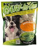 Petman BARF-in-One Geflügel, 6 x 750g-Beutel, Tiefkühlfutter, gesunde, natürliche Ernährung für Hunde, Hundefutter, BARF, B.A.R.F.