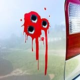 Blut Auto Aufkleber Einschusslöcher Sticker Tattoo Autoaufkleber Tuningsticker