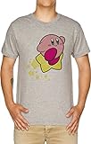 Reiten auf Kirby Herren T-Shirt Grau