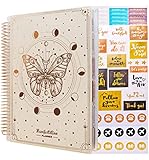 Law of Attraction Planner - Undated Deluxe Weekly & Monthly Life Planner to Achieve Your Goal. A 12 Month Journey to Increase Productivity, Passion & Happiness -Organizer & Gratitude Journal+Stickers
