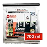 700ml chemischer Dübel Quikset Pro 2-K Pfahldübel für Naturgrund Zaunpfosten Zaun Pfosten Pfahl Dübel Feiler setzen ohne B