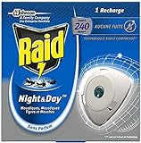3x Raid Night & Day Trio Insekten Stecker Nachfüller, gegen Mücken, Fliegen & Ameisen