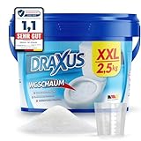 DRAXUS WC Schaum im XXL Pack (2,5kg), Extra Stark, WC Reiniger entfernt kraftvoll Kalk & Urinstein, Sorgt für Glanz und frischen Duft