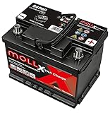 MOLL 84060 XTRA Charge Starterbatterie 12V 60Ah