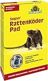 NEUDORFF - Sugan Ratten-Köder-Pad. Gebrauchsfertige Portionsköder mit Langzeitwirkung zur effektiven und sicheren Bekämpfung von Ratten. Nur in Köderstationen in und am Gebäude einsetzbar. 1x 400g