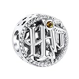 Annmors passen Ikonen Honig Charme-Anhänger 925 Sterling Silber Charm Bead für Chamilia und europäische Armbänder und Halsketten