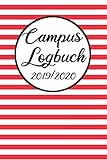 Campus Logbuch 2019/2020: Campustimer 2019 2020 | Studienplaner A5, Semesterkalender für Uni Studenten