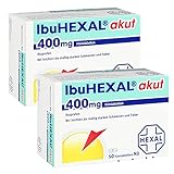 Ibuhexal Akut 400mg Filmtabletten inclusive einer Handcreme von vitenda (100)