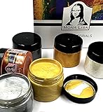 Monalisa Acrylfarben Set Metallic Effekt 6x125 ml (750ml) | 6 verschieden Kreativ-Mal-Farben | ideal zum Malen | hoher Anteil an Farb-Pigmenten | ideal zum Malen, Zeichnen & Dekorieren
