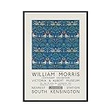 William Morris Victoria and Albert Museum Art Deco, nordische abstrakte Drucke und Poster, rahmenlose Leinwandbilder A2 20x30cm