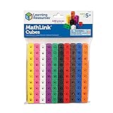 Learning Resources LER4285 Mathlink-Steckwürfel (Set mit 100 Stück)