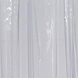 RIDDER 39000-350 Ersatz-Duschvorhang für Duschfaltkabine Ombrella, 210 x 170 cm, Brillant transparent