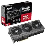 ASUS TUF Gaming Radeon RX 7600 XT OC Edition 16GB GDDR6 Gaming Grafikkarte schwarz (AMD Radeon RX7600XT, PCIe 4.0, 1x HDMI 2.1, 3X DisplayPort 2.1, TUF-RX7600XT-O16G-GAMING)