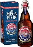 Flensburger Winterbock Mega Plop, Bier Flasche Einweg (1 X 2.0 L) Karton, Geschenkkarton, Biergeschenk