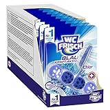 WC FRISCH Blau Kraft-Aktiv Chlor, WC-Reiniger und Farbspüler, 10er Pack (10 x 1 Stück)