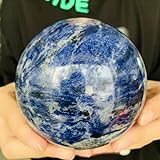 ZHSG schön 85-90mm Natürliche schöne Blaue Vene Ball Quarz Kristallkugelheilung