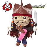 Voomates String Doll Voodoo-Puppen - handgemachte Sorgen-Püppchen Fingerpuppen - Die Handpuppen mit 81 Modelle - Pirate Captain (Pirat)