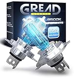 Gread - 2x H4 Frontscheinwerfer Lampe - superwhite - 8500k 55W - eintragungsfrei