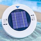 Solar-Pool-Ionisator, Solarbetriebener Schwimmbad-Reiniger, 80% Weniger Chlor/Beseitigt Gebleichte Kleidung Und Haare, Für Pools Und Spas