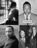 Home Comforts MLK – Martin Luther King Collage Poster – 43,2 x 55,9 cm laminiertes Poster mit hellen Farben und lebendigen Bildern – passt perfekt in viele attraktive Rahmen