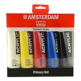 Amsterdam Acrylfarbe 120-ml-Set / 5 Grundfarben