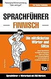 Sprachführer Deutsch-Finnisch und Mini-Wörterbuch mit 250 Wörtern (German Collection, Band 95)