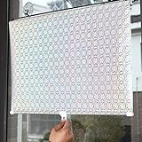 Sonnenschutz-Verdunkelungsvorhang Mit Saugnapf, Sun Blinds for Windows Blinds Office Pull-Out Windows Roller Blinds Mesh Curtains（Silberner Laser，40 * 125cm）