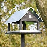 VOSS.garden Vogelfutterhaus Paris im exklusiven dänischen Design - Vogelhaus Vogelstation Futterhaus Vogelhäuschchen Vog