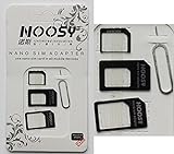 4IN1 Nano Micro Sim Adapter Simkarten Set für Iphone 4 5 6 Samsung HTC Universal