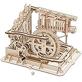 Robotime Murmelbahn Holz 3D Puzzle Erwachsene Modellbau Kugelbahn Perpetuum Mobile Gadgets für Männe