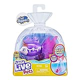 Einzelpackung Lil’ Dippers von Little Live Pets – Seaqueen - Lil’ Dippers von Little Live Pets mit „Wow“-Effekt beim Auspacken im Wasser und interaktivem Füttern